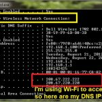 Checking whether your windows 7 pc is using rough DNS